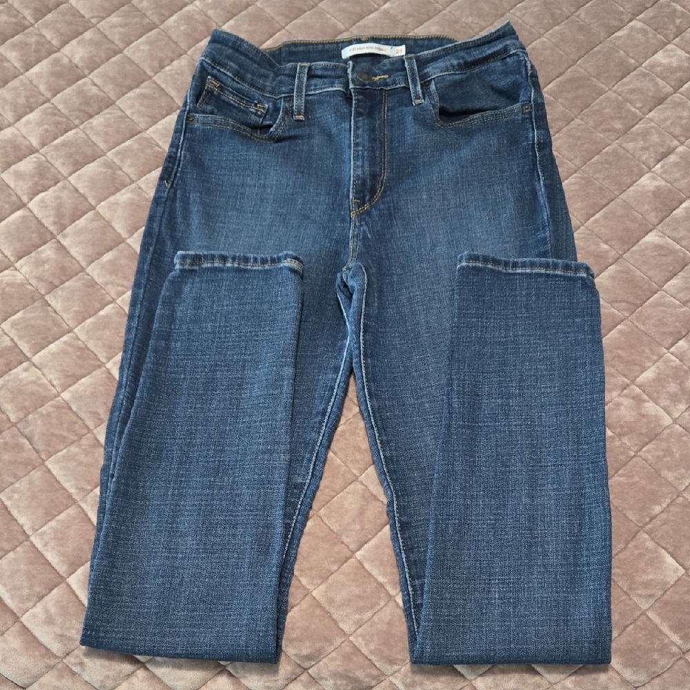 Signature by Levi Strauss Women's Dark Blue Skinny Jeans